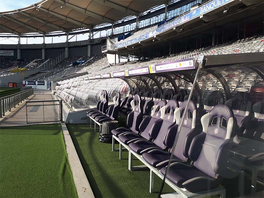 Visiter le Stadium à Toulouse - © Manatour - TFC
