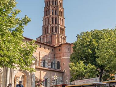 Visiter Toulouse, petit train touristique