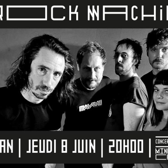Agenda_Toulouse_Concert Rock machine Halle de la Machine 
