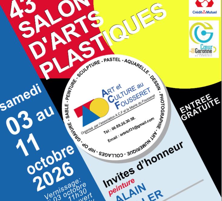 affiche 43e salon 2026