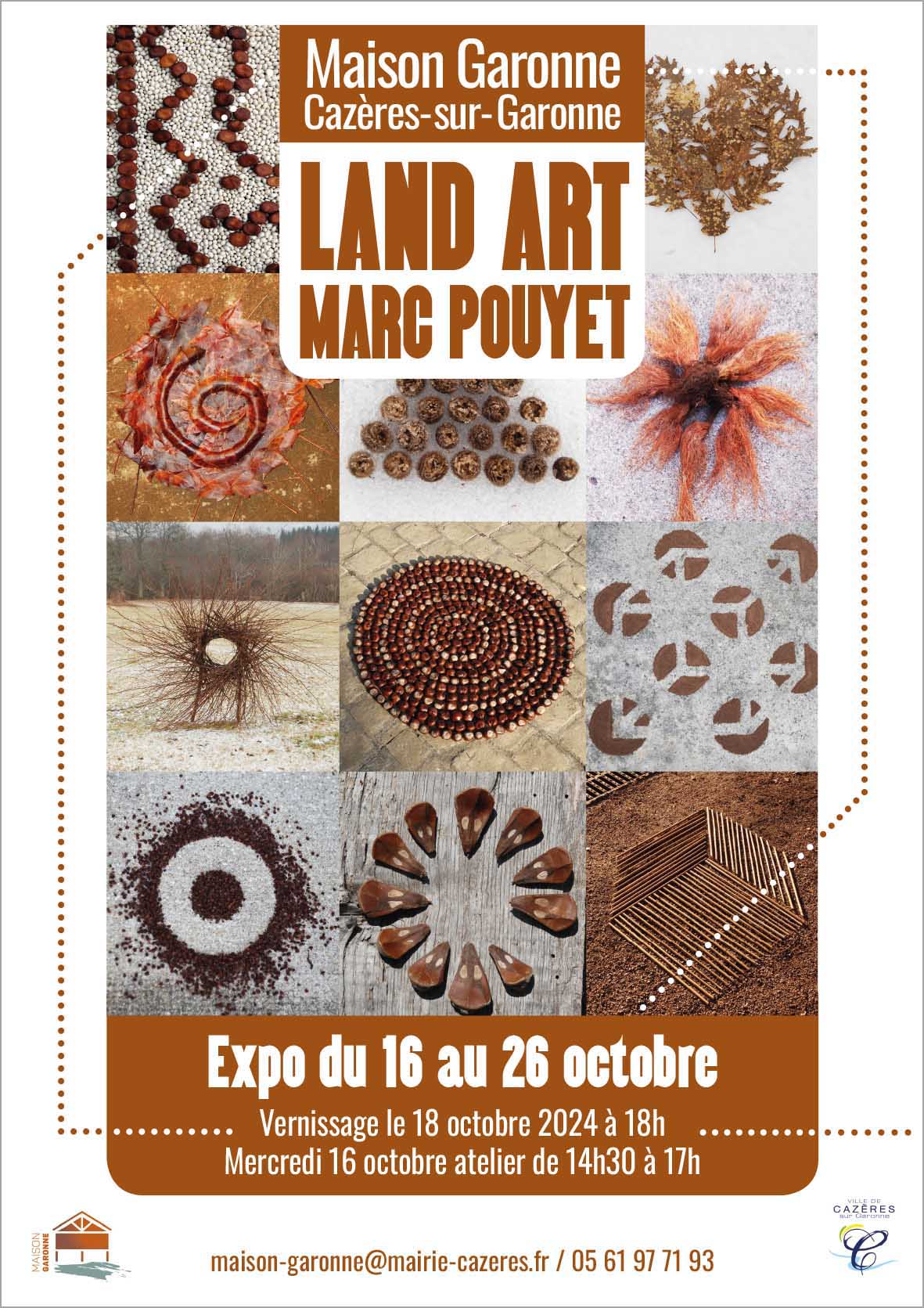 EXPOSITION LAND ART PHOTOGRAPHIES DE MARC POUYET (1/1)