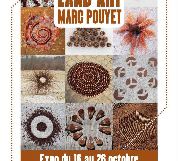 affiche expo land art