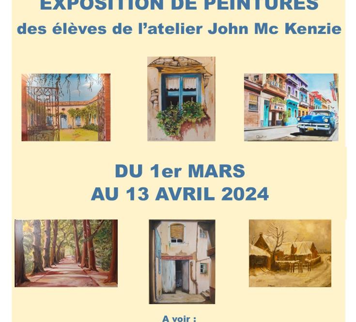 affiche expo mars 2024
