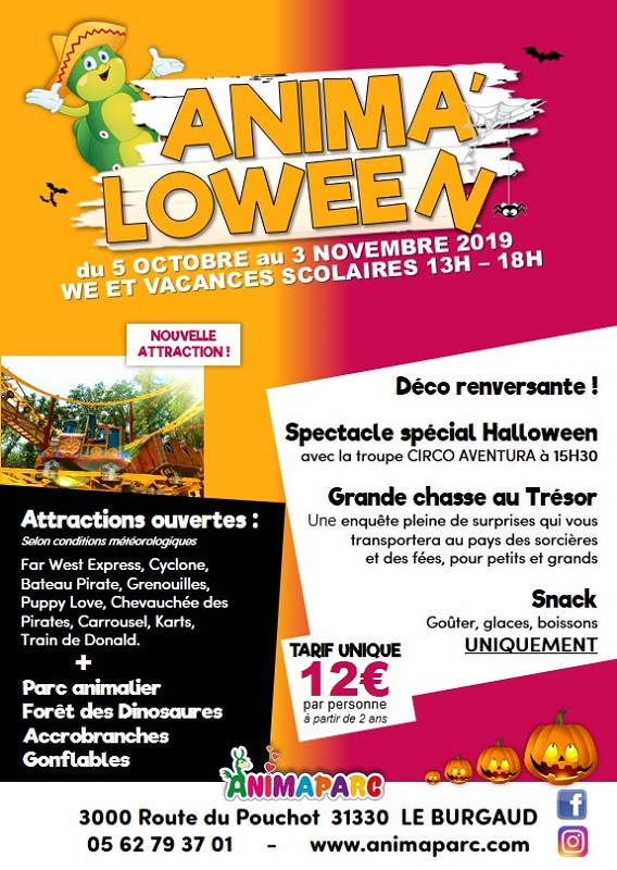 ANIMA'LOWEEN, LE BURGAUD