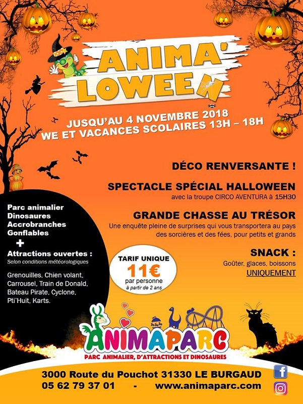 ANIMA'LOWEEN, LE BURGAUD