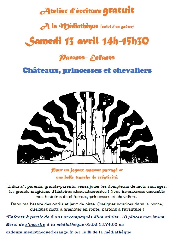 ATELIER D'ECRITURE, CADOURS