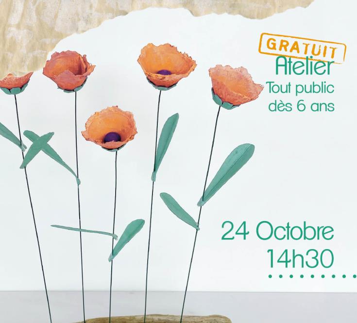 atelier fleurs de carton