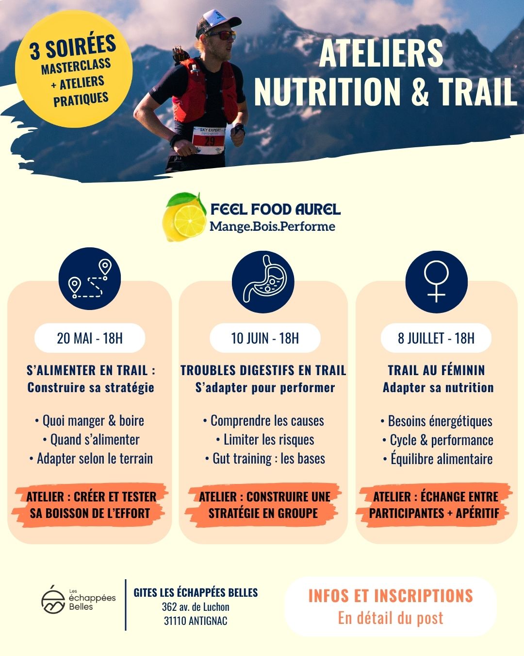 ATELIER NUTRITION ET TRAIL