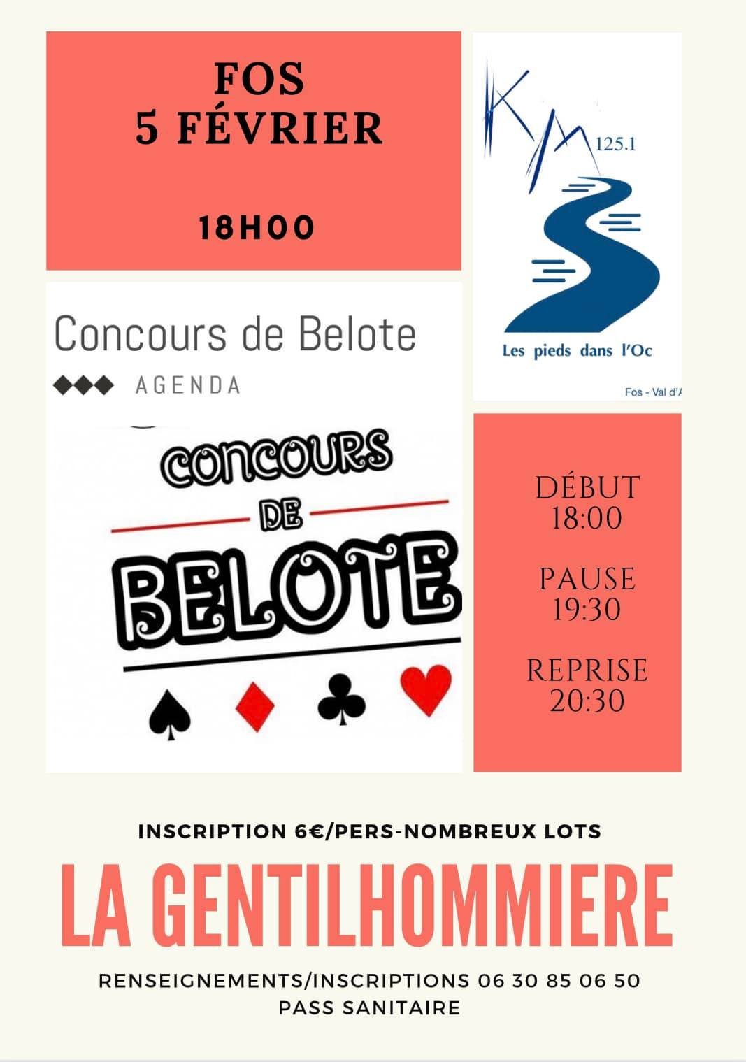 CONCOURS DE BELOTE