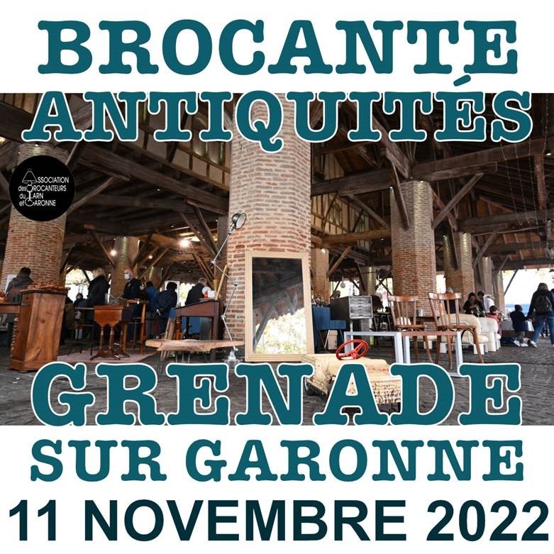 brocante_antiquités_grenade_11_novembre_2022, GRENADE