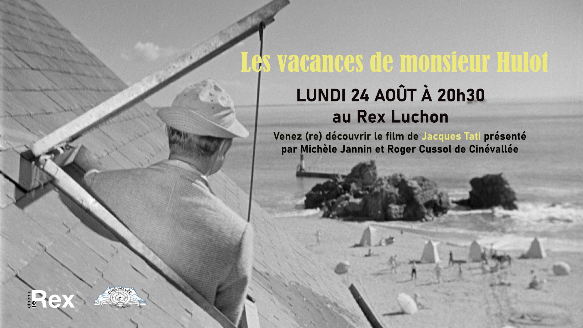 SOIRÉE CINÉVALLÉE "LES VACANCES DE MONSIEUR HULOT"