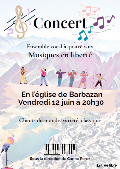 CONCERT MUSIQUE EN LIBERTÉ