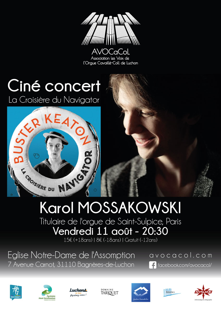 CINE CONCERT D'ORGUE - KAROL MOSSAKOWSKI