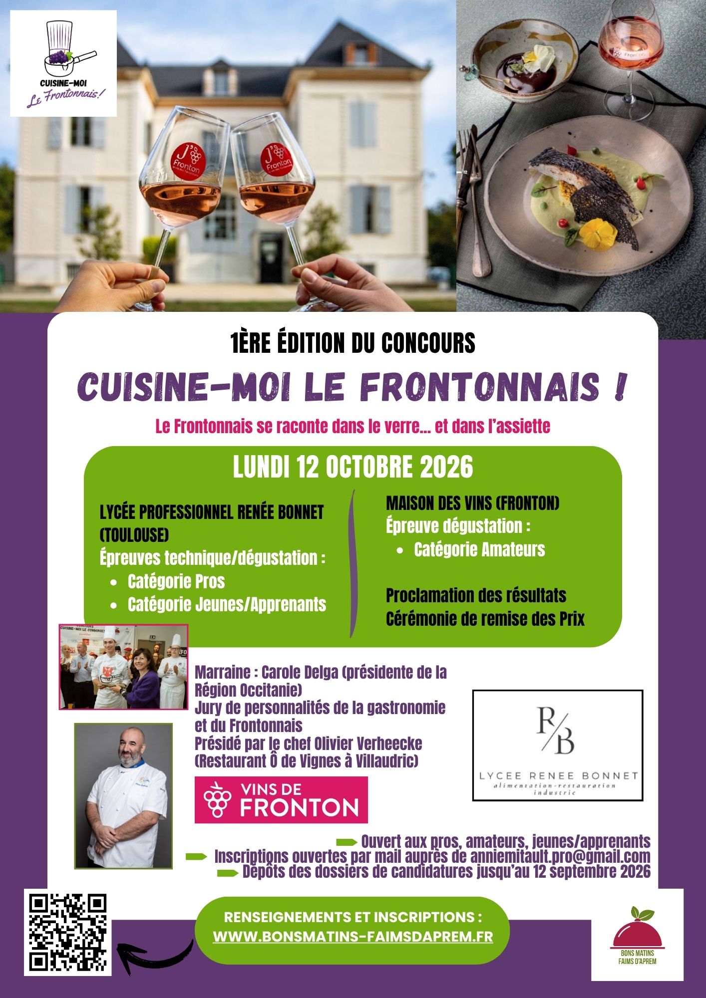 Affiche Cuisine-Moi le Frontonnais - 1