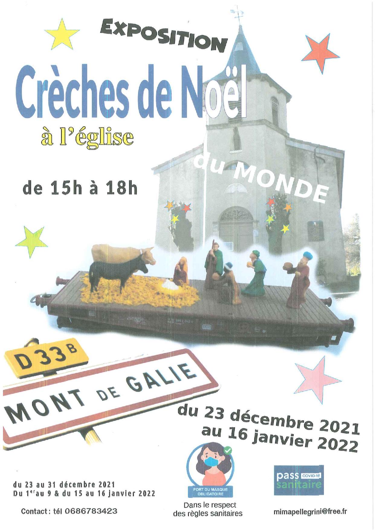 EXPOSITION CRECHES DE NOEL DU MONDE ENTIER