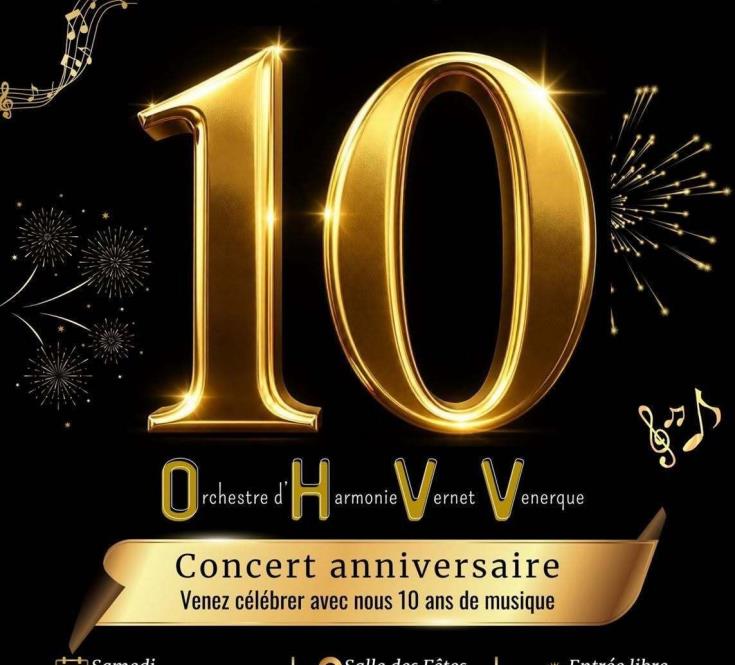🎶Concert anniversaire 🎂 - samedi 31 octobre au Vernet_1