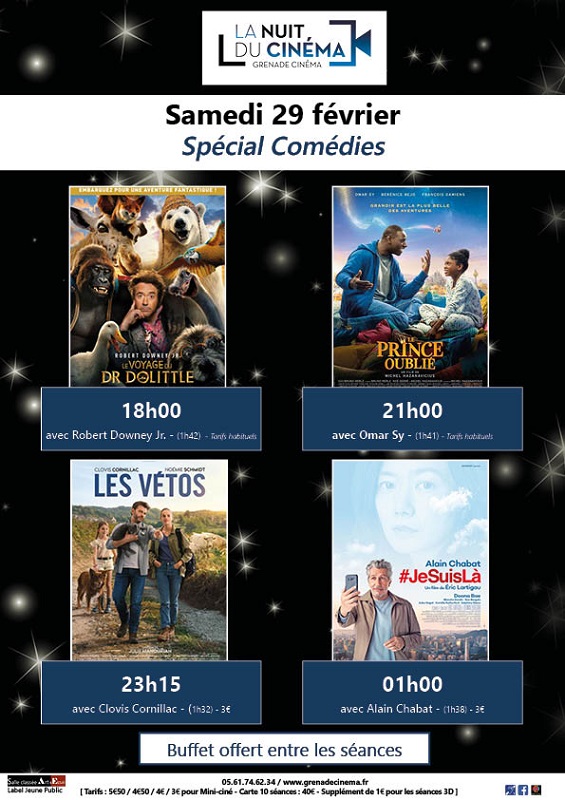 LA NUIT DU CINÉMA, GRENADE