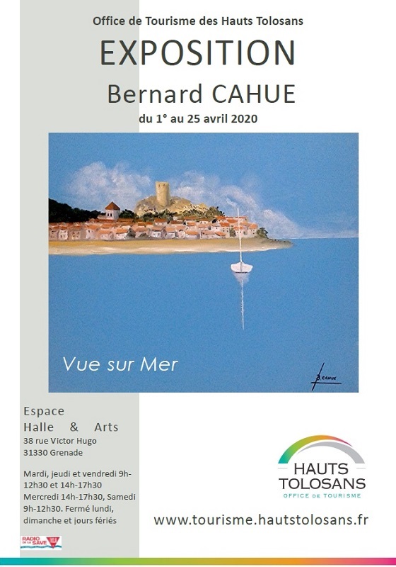 EXPOSITION PEINTURES DE BERNARD CAHUE, GRENADE