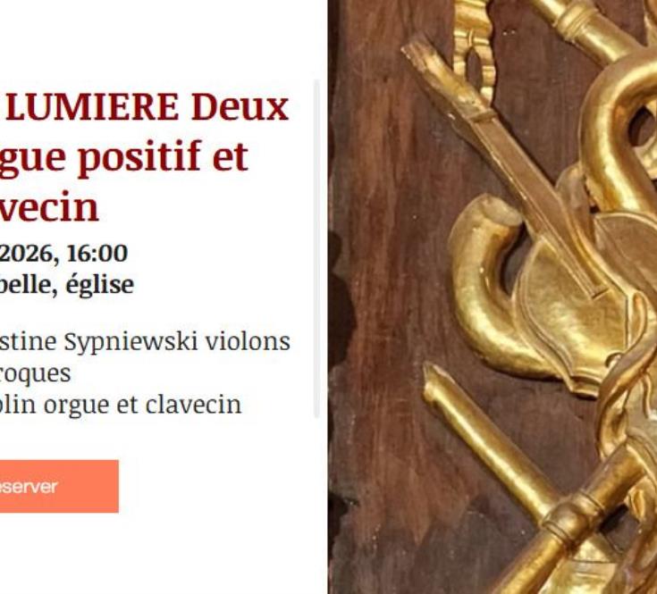 MUSIQUE DE LUMIERE Deux violons et Orgue I Cintegabelle_1