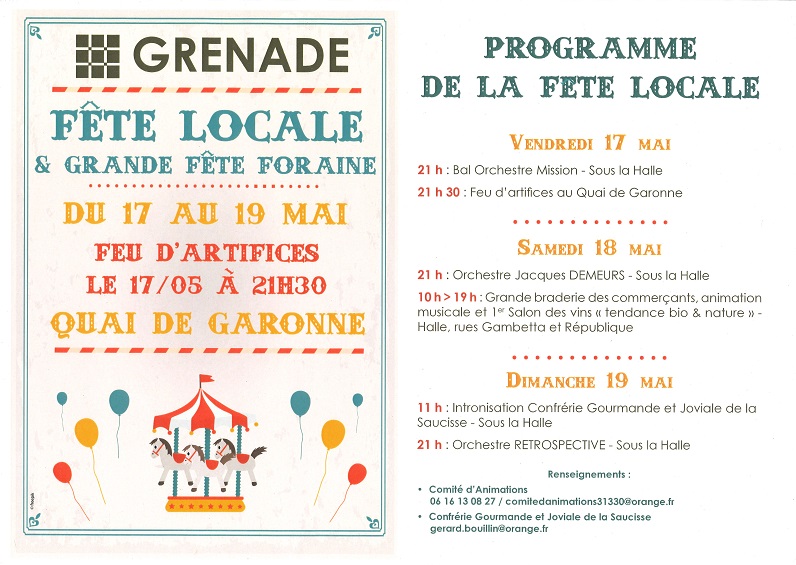 FÊTE LOCALE DE GRENADE, GRENADE