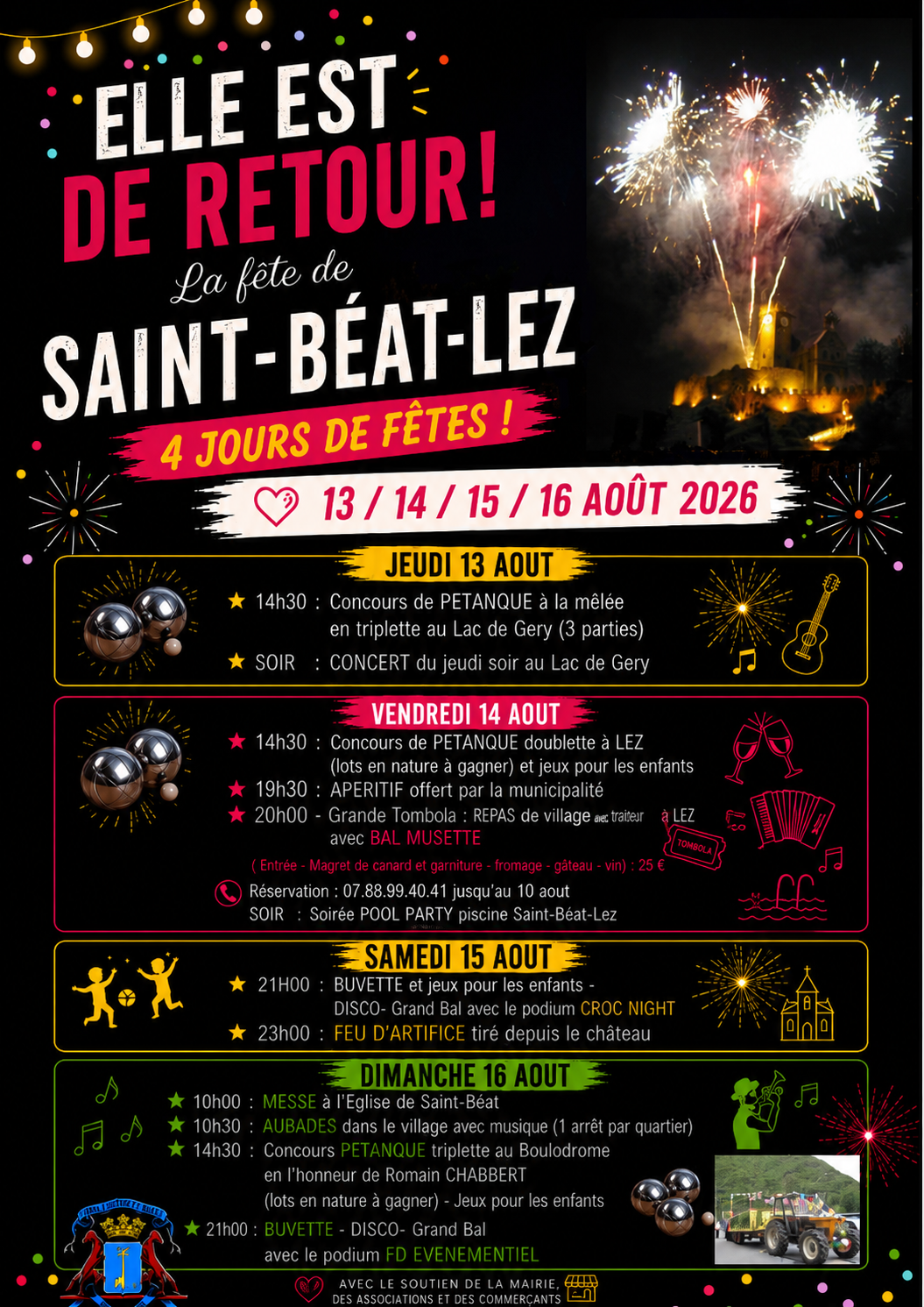 ST-BÉAT-LEZ EN FÊTE