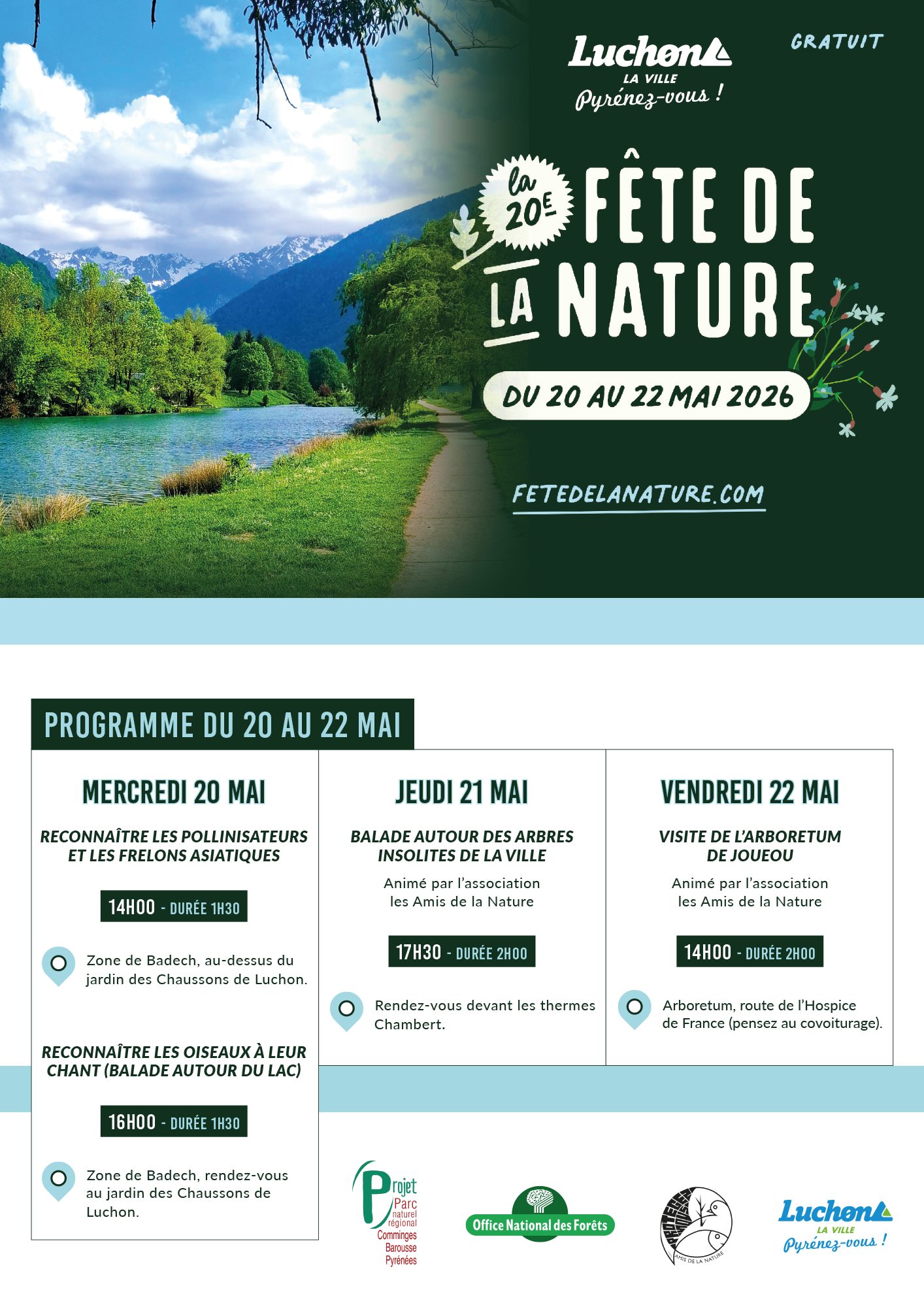 FÊTE DE LA NATURE - LES ARBRES INSOLITES