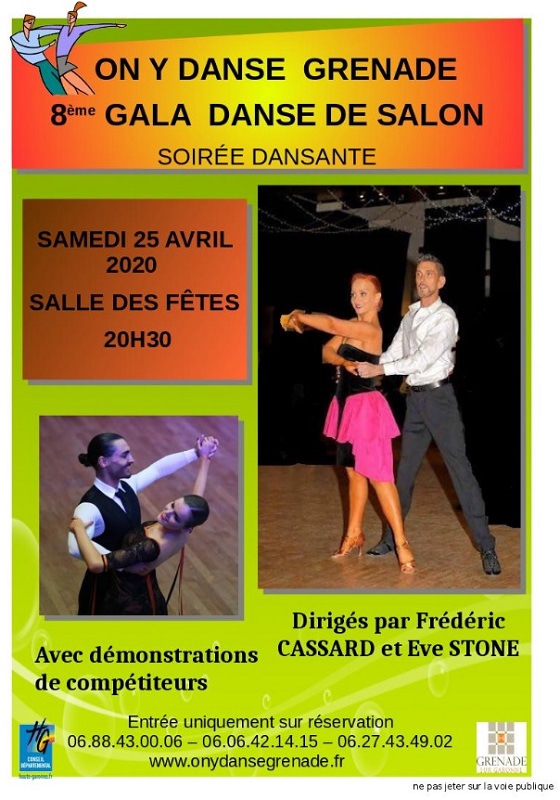GALA DE DANSE DE SALON, GRENADE