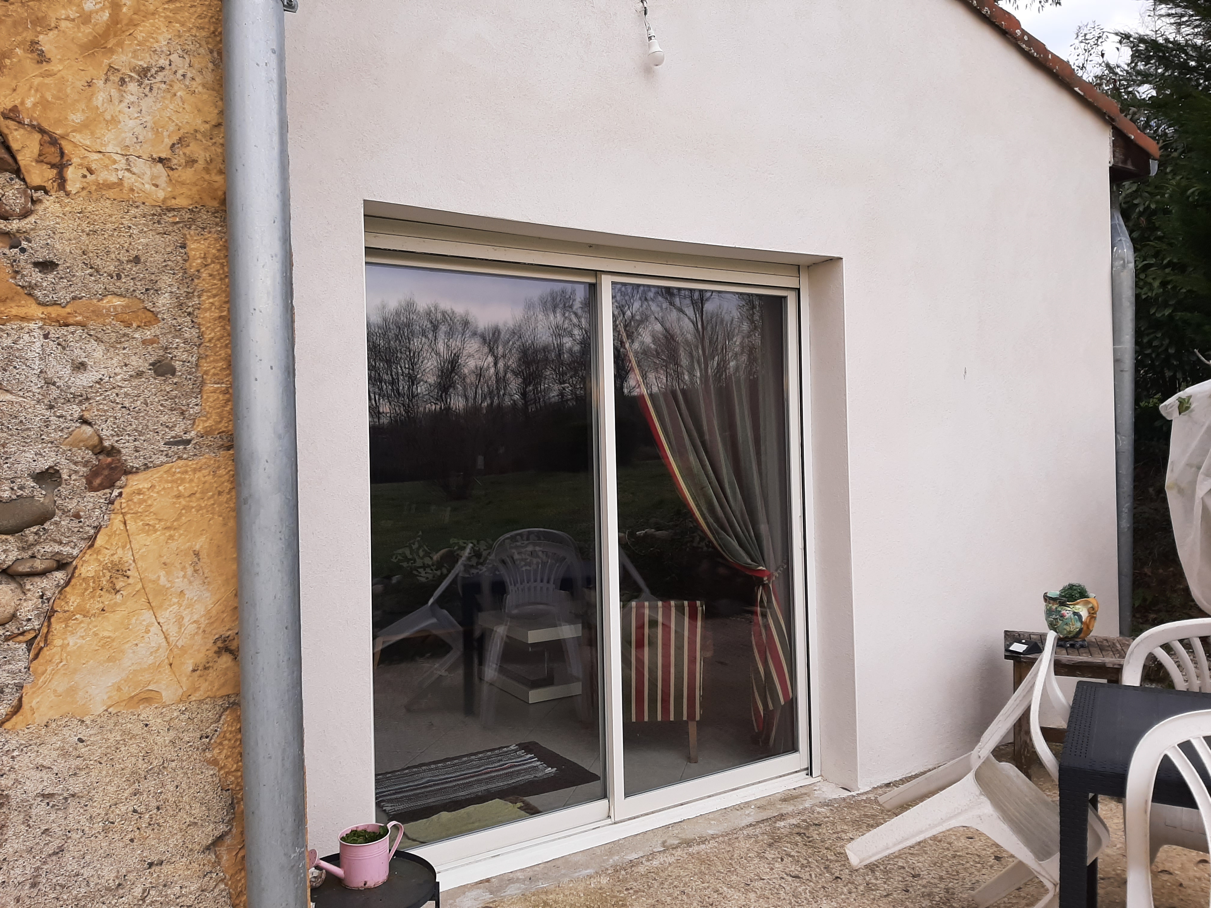 VUE SUR LES PYRENEES - LA TOURRETTE, Ponlat-Taillebourg