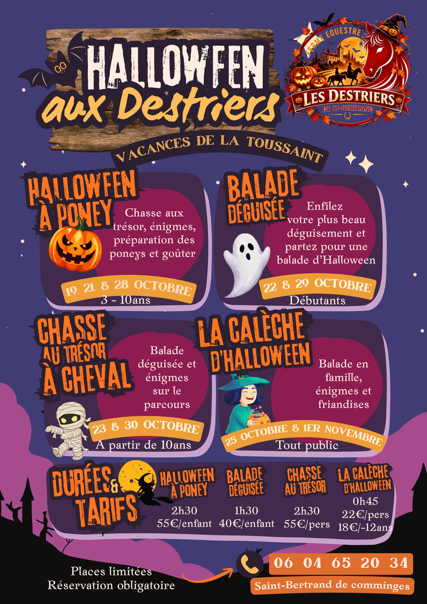 LA CALÈCHE D'HALLOWEEN
