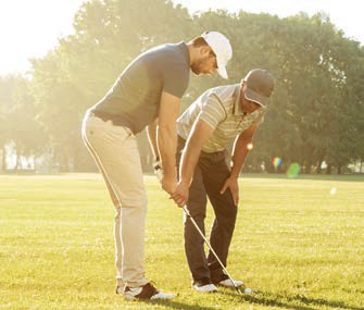 INITIATION AU GOLF