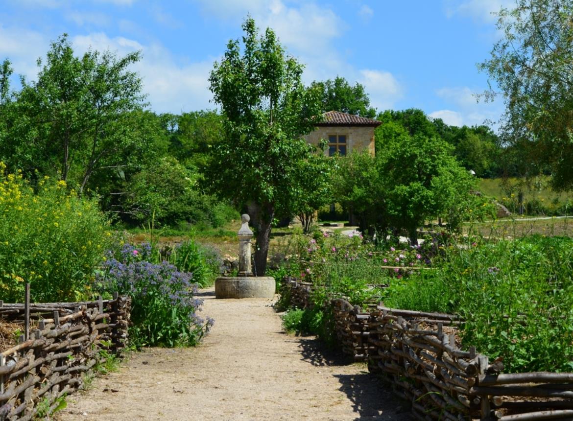 jardin abbaye bonnefotn PROUPIARY