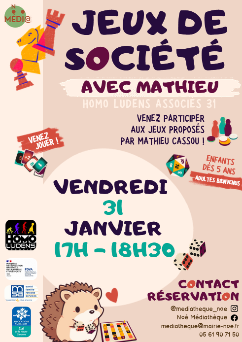 JEUX DE SOCIÉTÉ