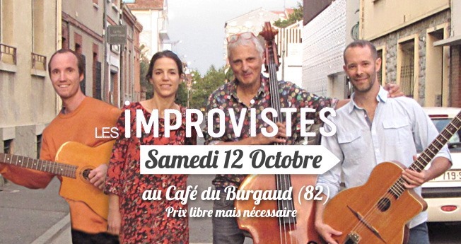 CONCERT LES IMPROVISTES, LE BURGAUD