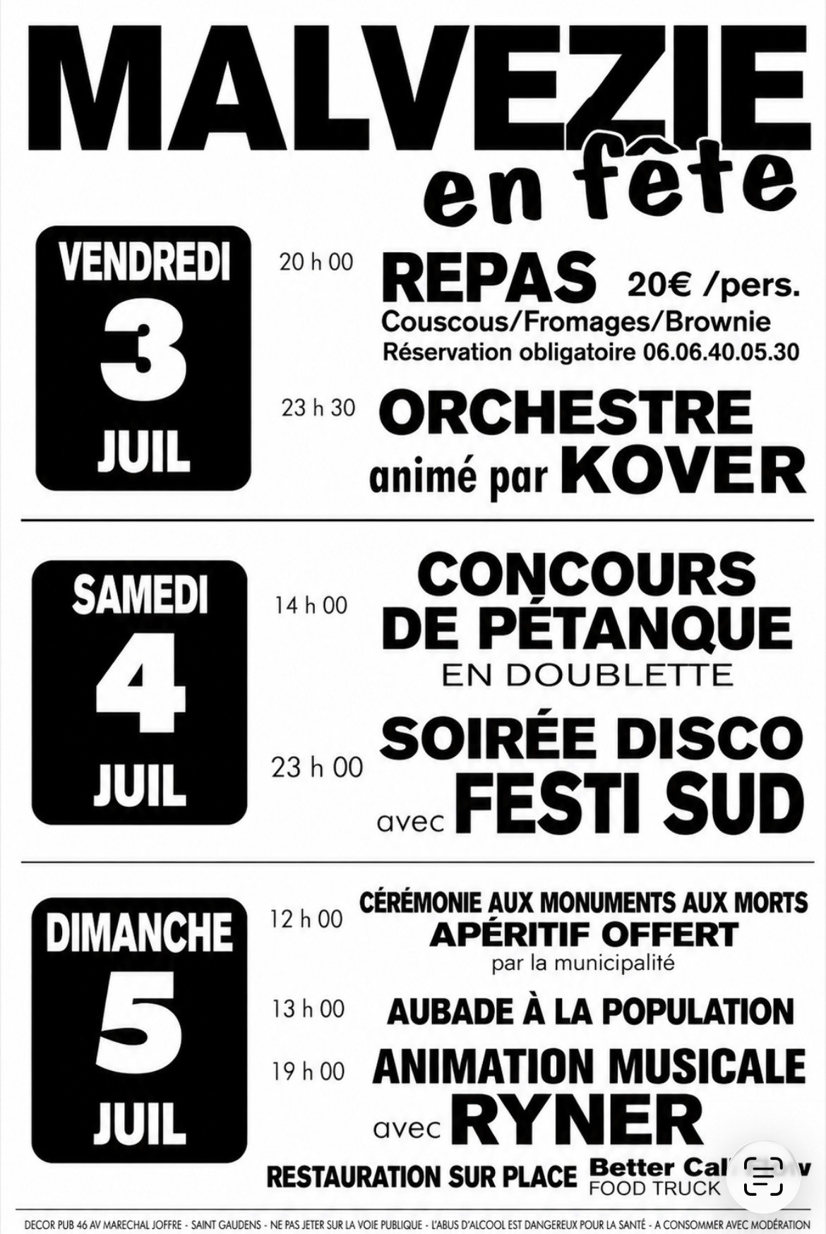 MALVEZIE EN FÊTE
