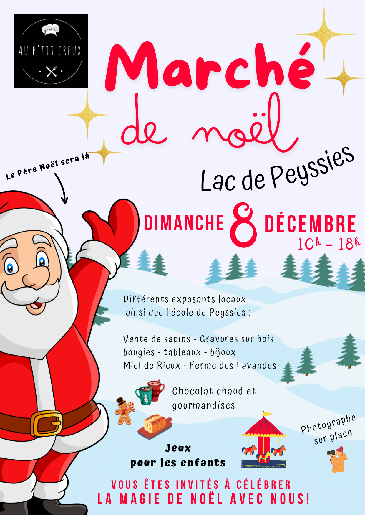 MARCHÉ DE NOËL Le 8 déc 2024