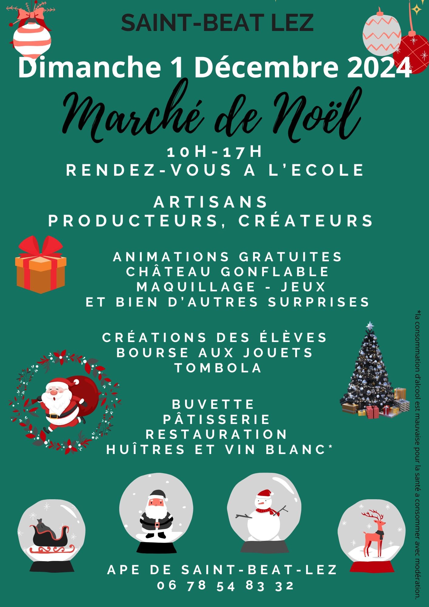 MARCHE DE NOEL Le 1 déc 2024