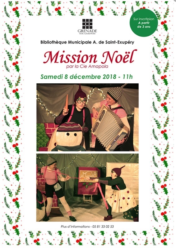 SPECTACLE MISSION NOËL, GRENADE