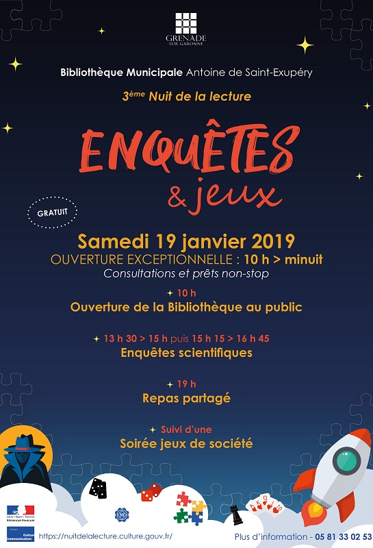 LA NUIT DE LA LECTURE, GRENADE