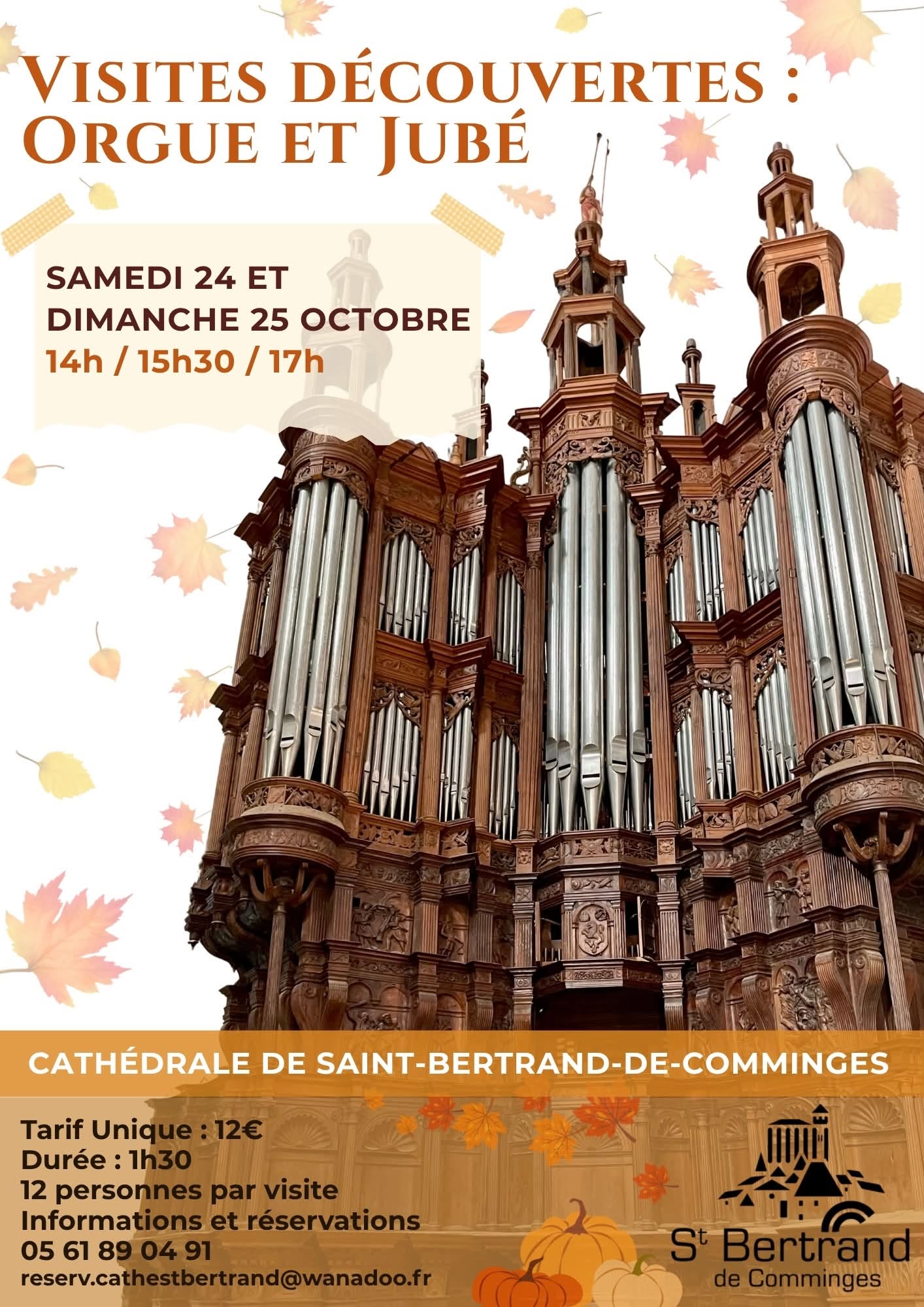 VISITE DÉCOUVERTE : ORGUE ET JUBÉ