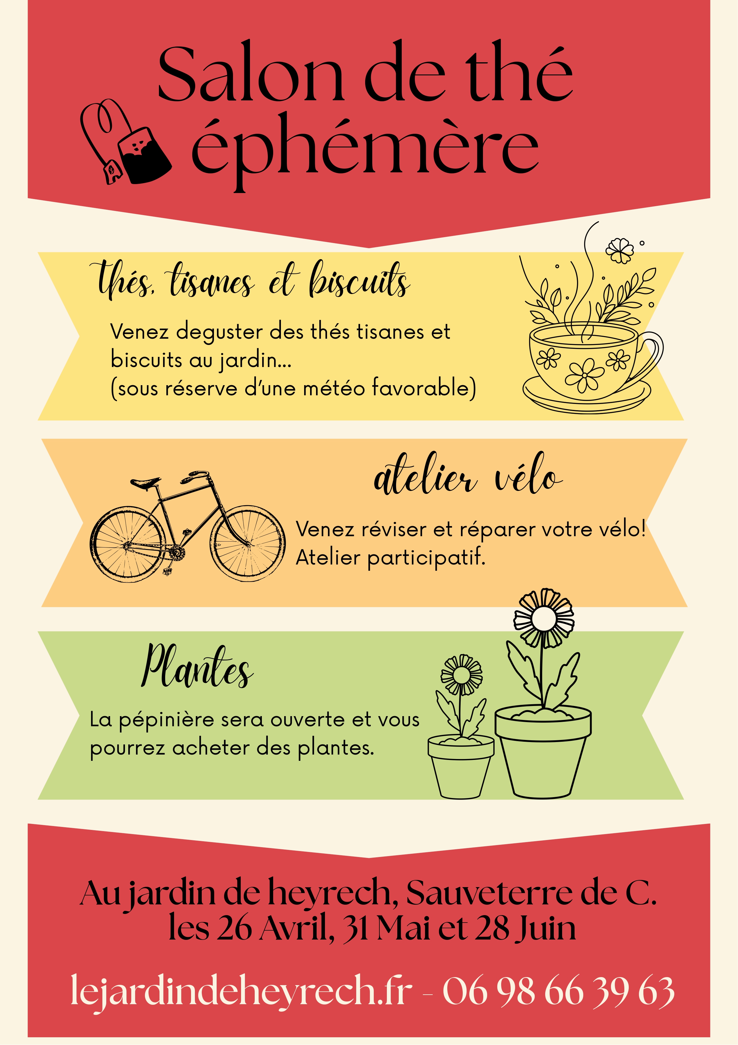 OUVERTURE DE LA PEPINIERE ET ATELIER VELO