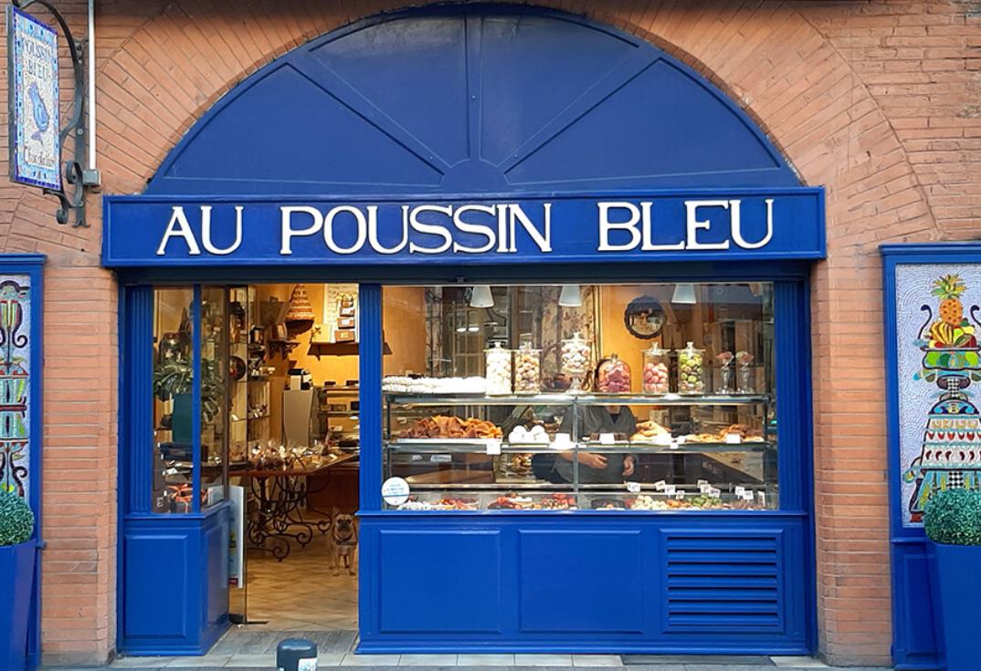 paouusin bleu languedoc facade