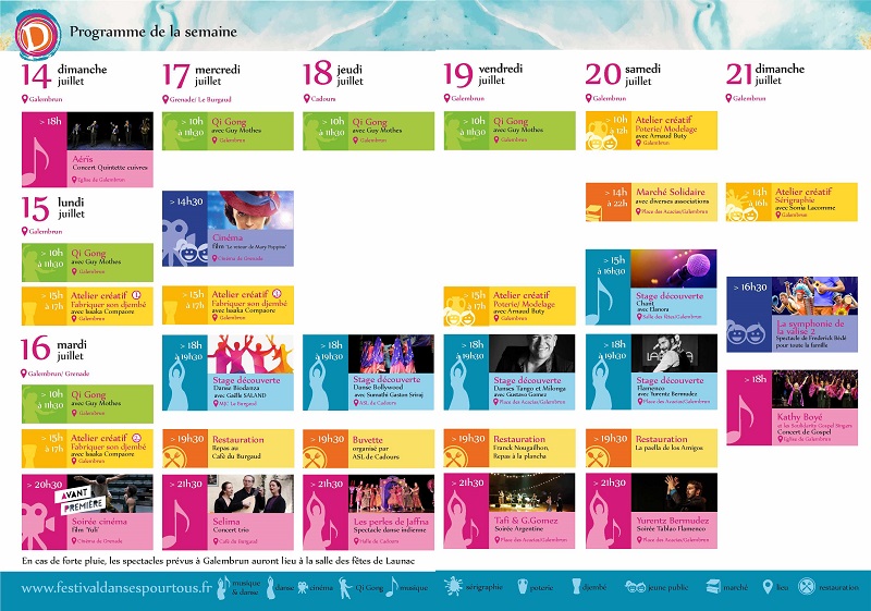 FESTIVAL DANSES ET MUSIQUES POUR TOUS, LAUNAC