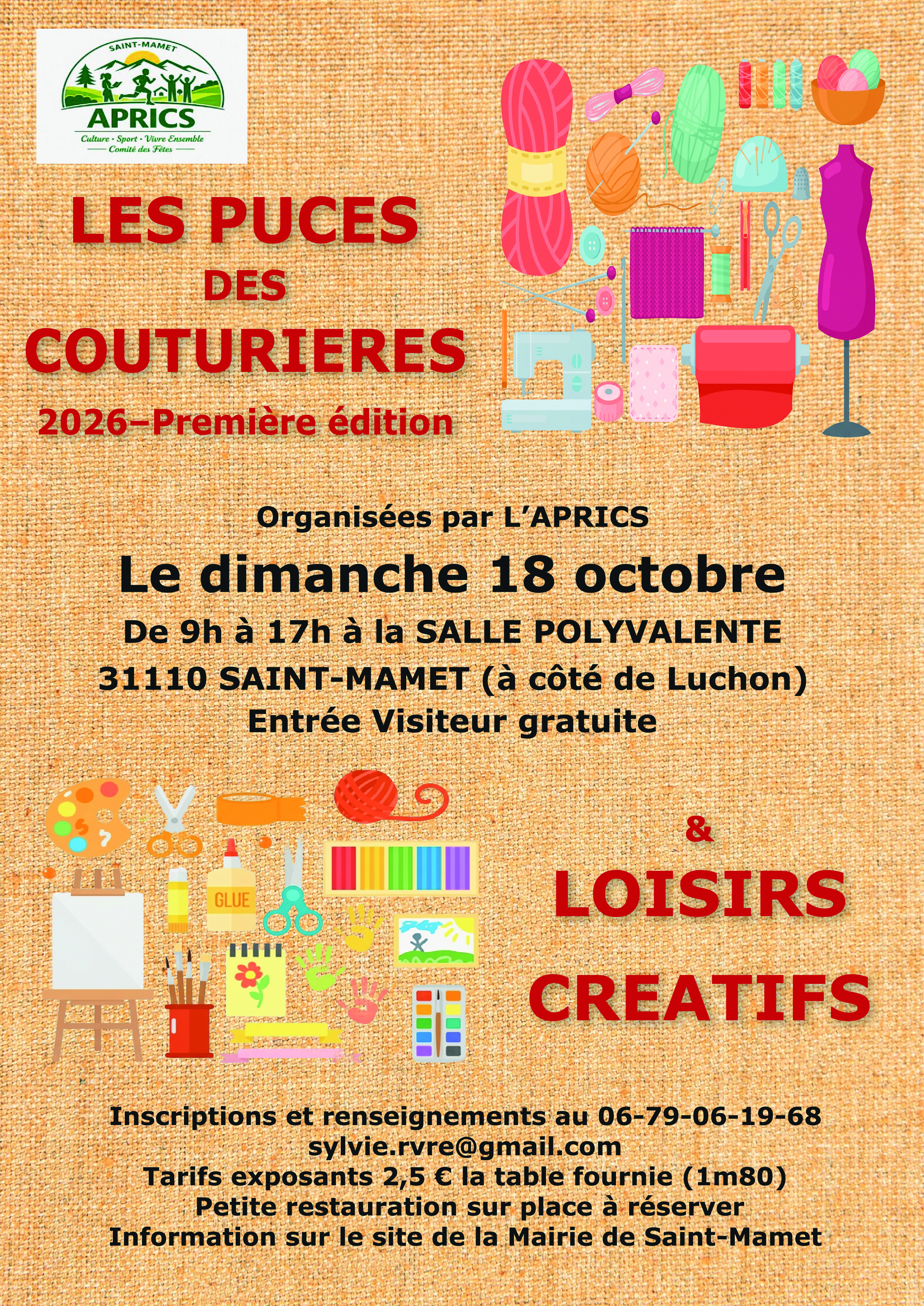 LES PUCES DES COUTURIÈRES