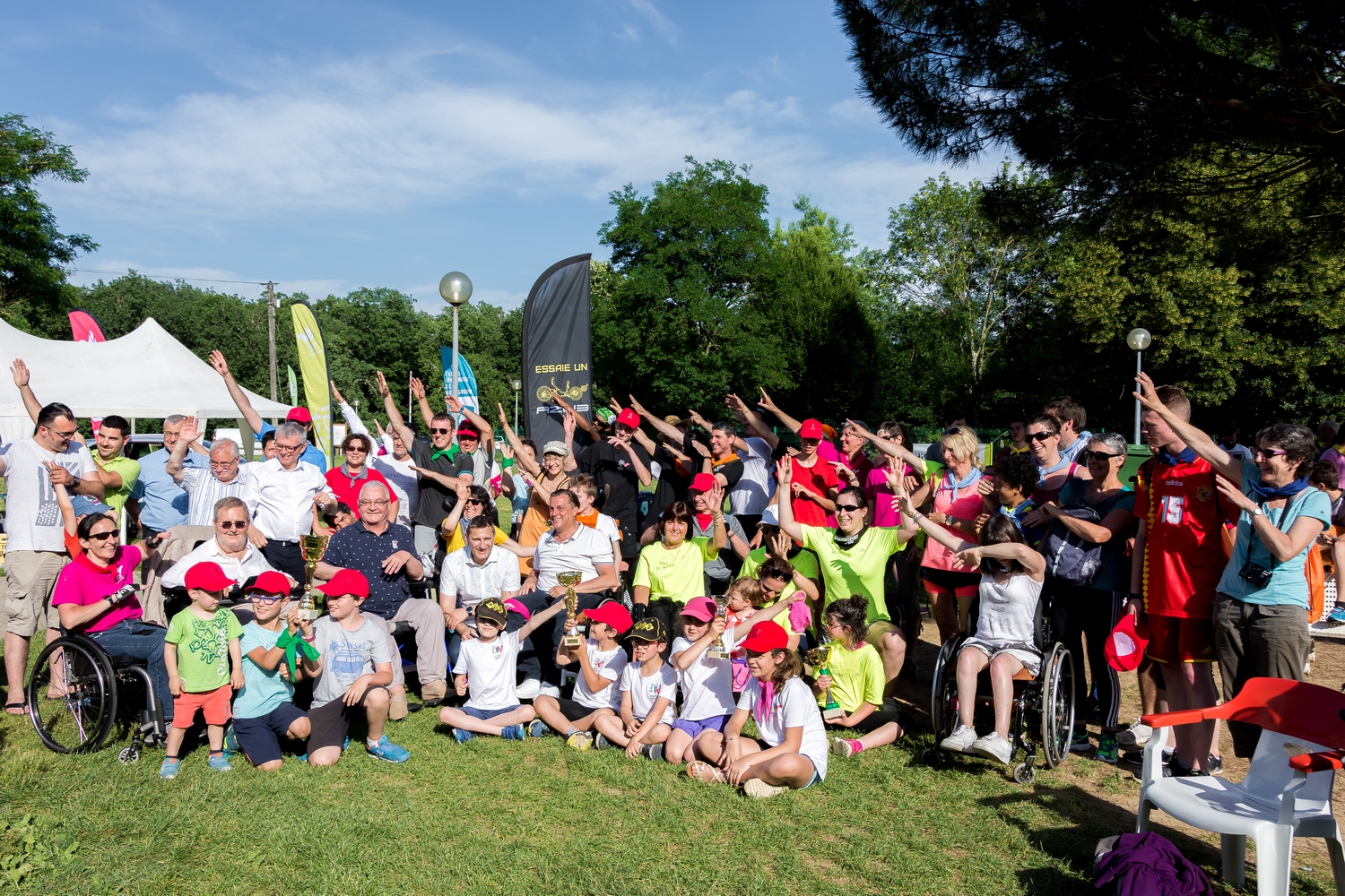RAID HANDISPORT 31, MONTAIGUT-SUR-SAVE