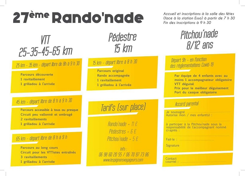 rando velo 5 sept 2021 grenade affiche 2, GRENADE