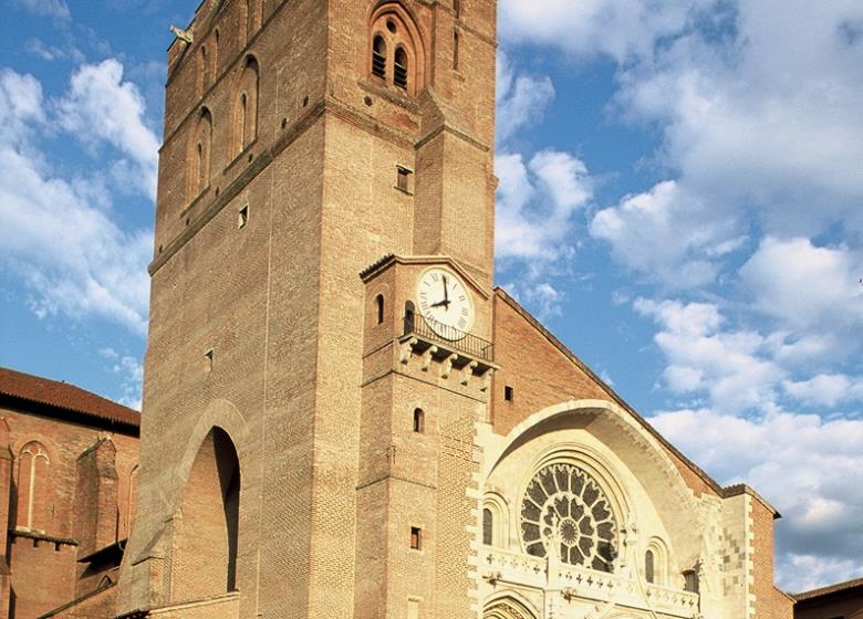 LA CATHEDRALE SAINTETIENNE TOULOUSE Gegend und Denkmaler