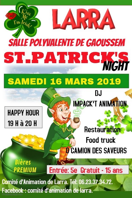 SAINT-PATRICK'S NIGHT, LARRA