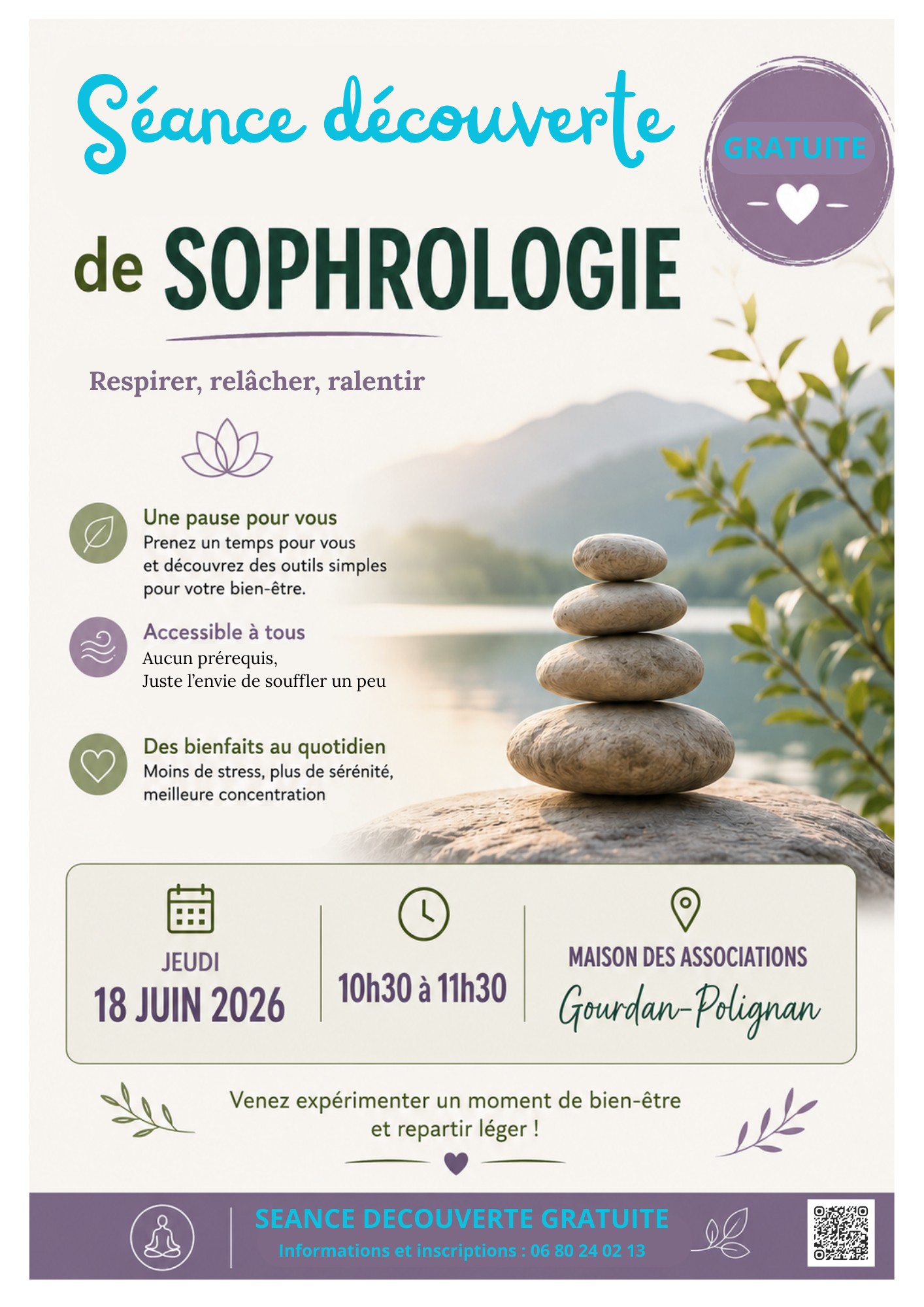 SÉANCE DÉCOUVERTE SOPHROLOGIE
