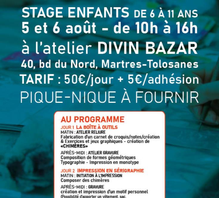 stages parcours art 2025