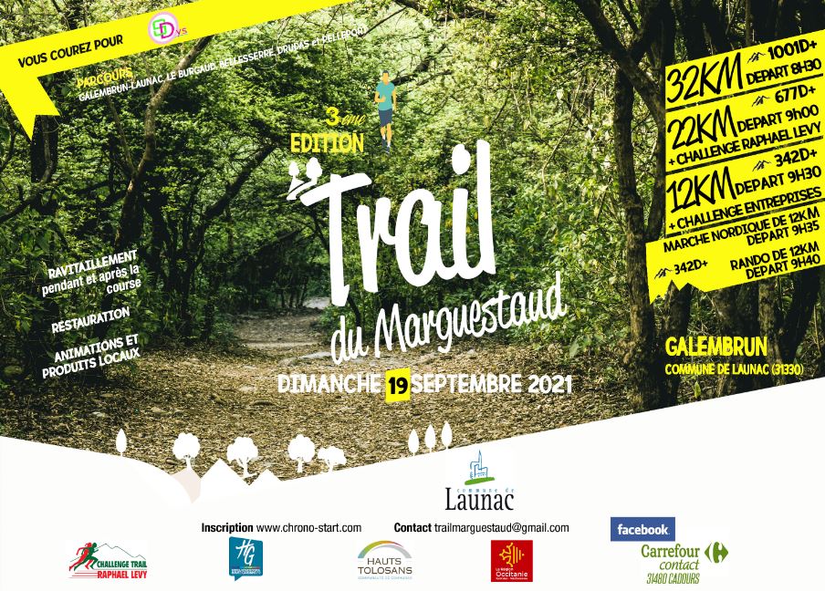 trail du marguestaud 2021, LAUNAC
